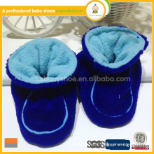 2015 best selling convenience soft sole baby moccasin shoes warm winter baby fabric shoes